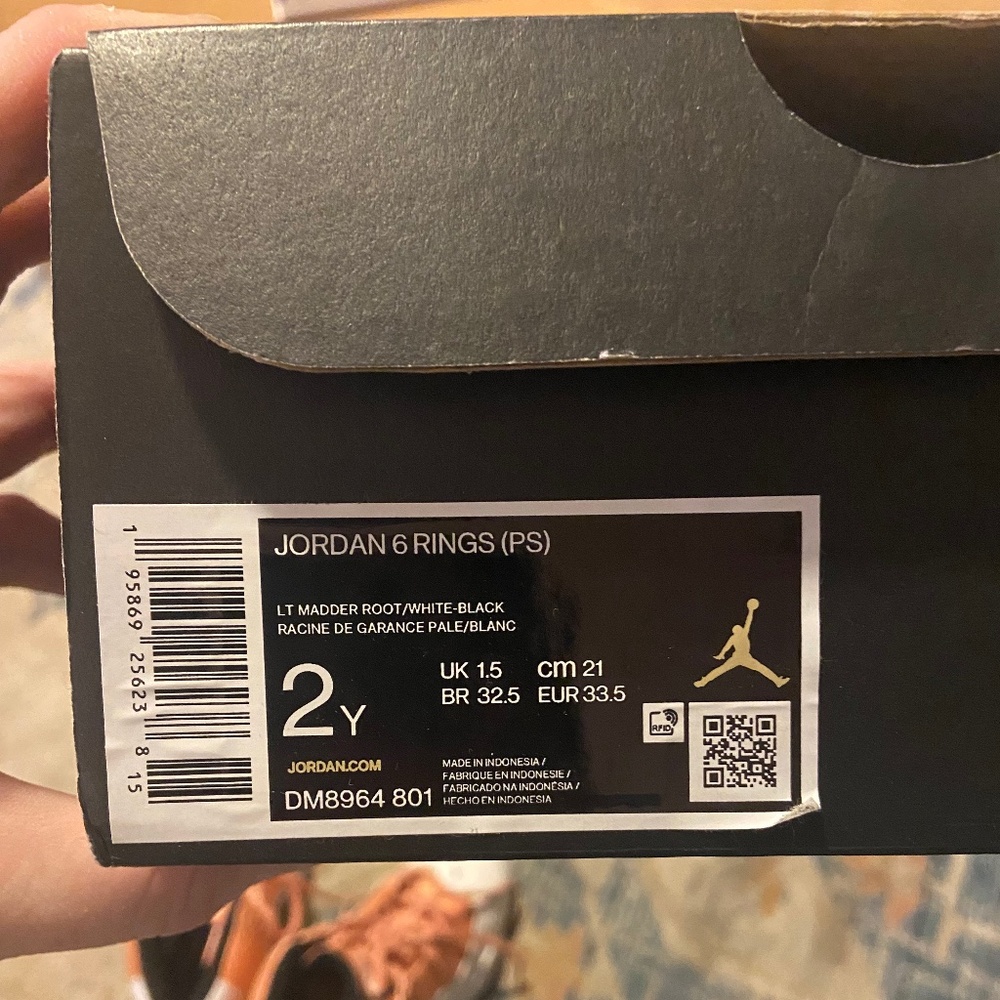 Jordan 6 Rings (2Y) - Picture 6 of 9